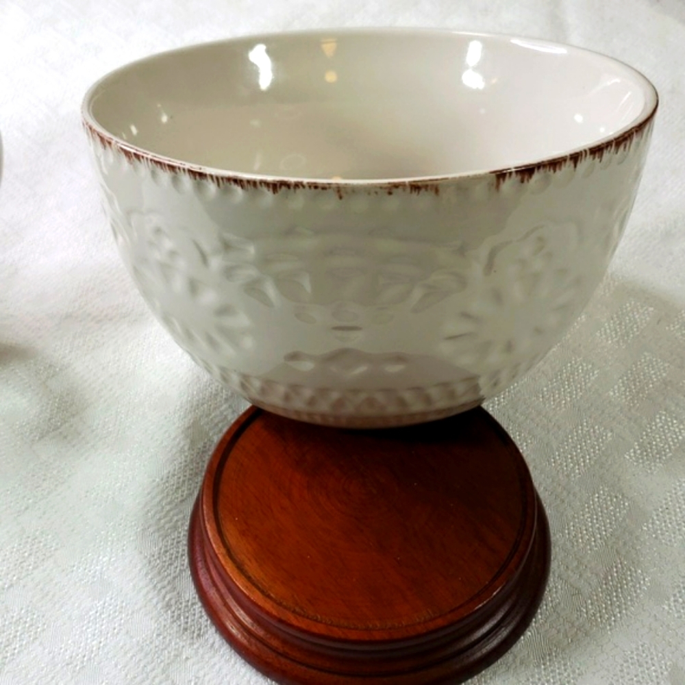 Pfaltzgraff Chateau mug & bowl cream brown - Picture 5 of 8